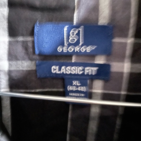 - Men’s 2XL dress Shirt with Black/white/silver colors New with Tags - Picture 4 of 11